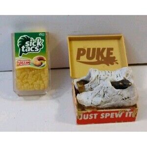 Zuru 5 Surprise Mega Gross Minis Parody Toy Pair Puke Shoes & Sick Tacs